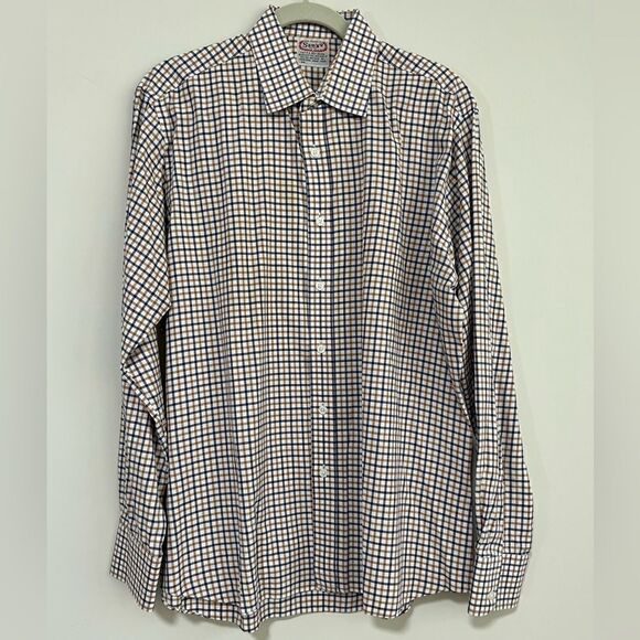 Sam’s Tailor 100% Handmade Men’s Button Down. Pristine Condition. - Picture 1 of 6